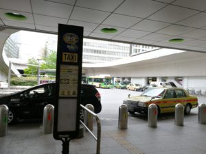 新宿西口地下タクシー乗り場