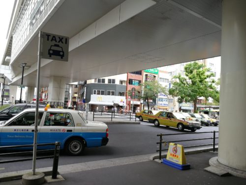 日暮里駅タクシー乗り場